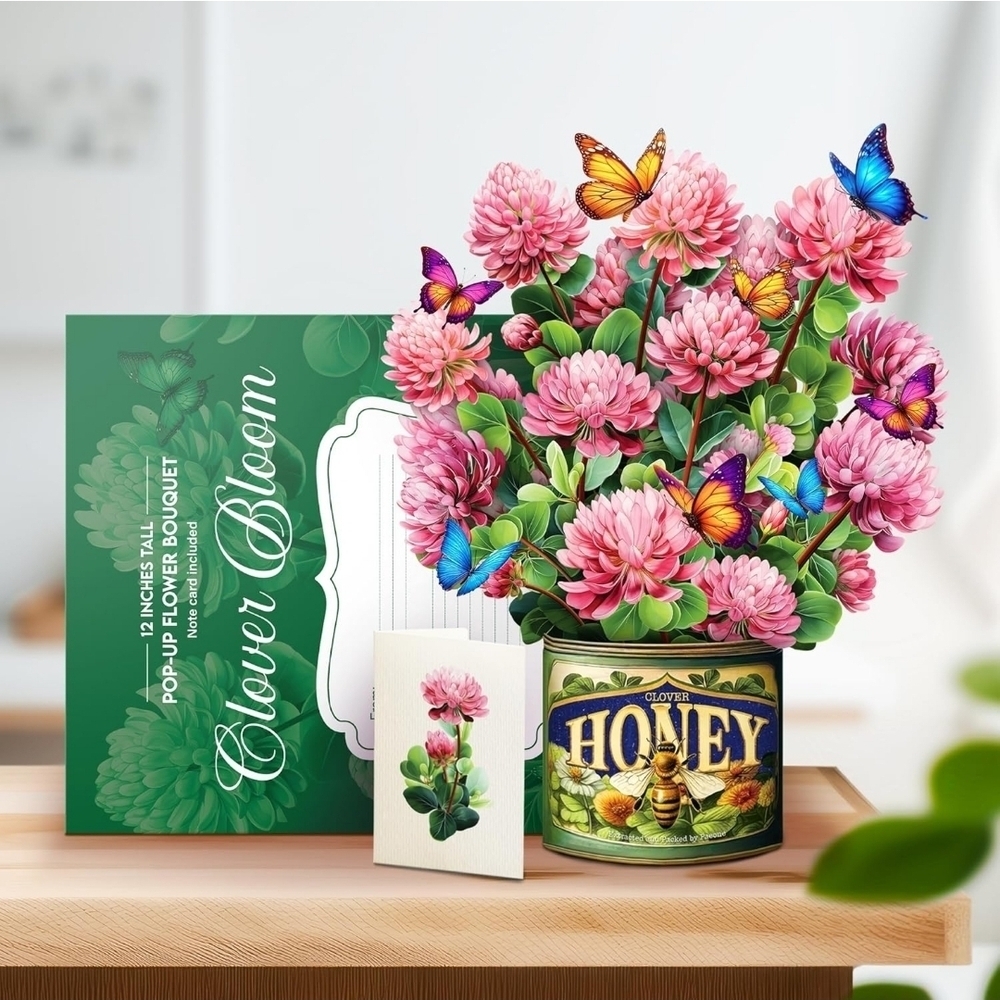 Pop-Up Floral Card